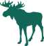 Animated moose icon